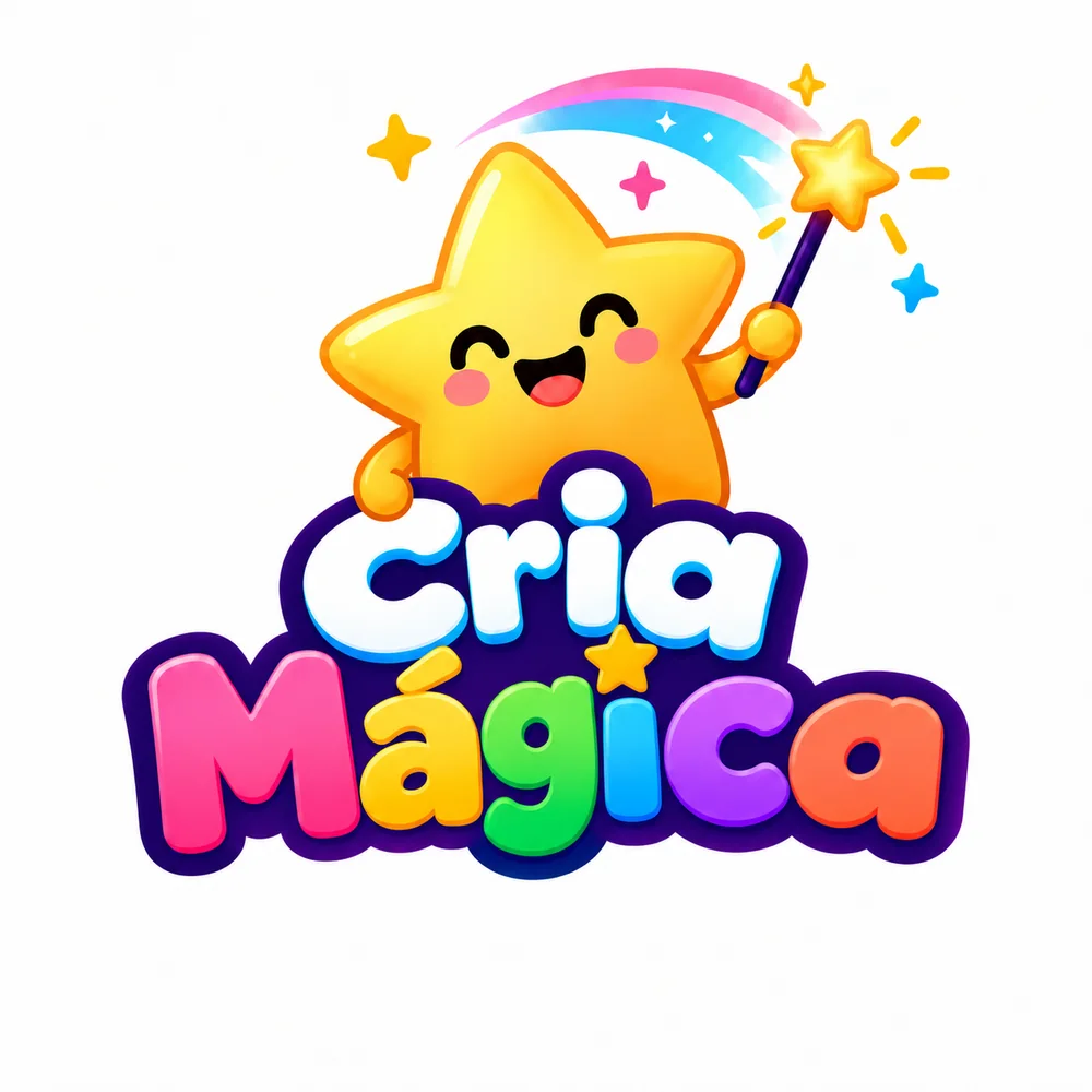 Logo Cria Mágica